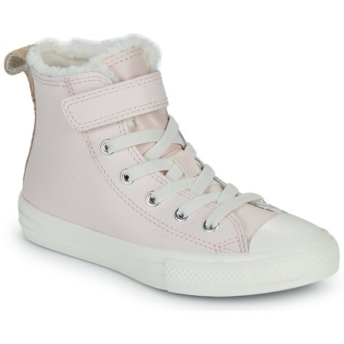 Converse Visoke superge CHUCK TAYLOR ALL STAR LEATHER SHERPA EASY-ON Rožnata Slike
