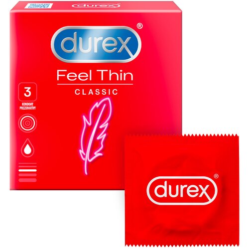 Durex Feel Thin Classic 3 pack Slike
