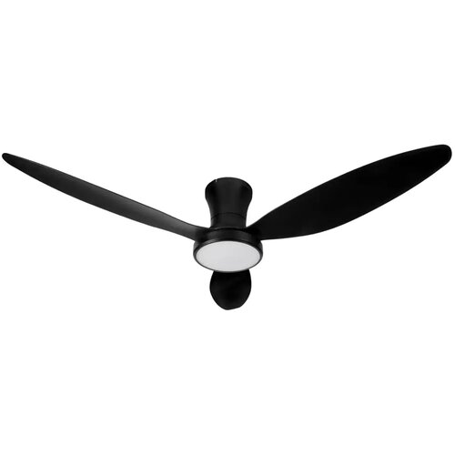 Ferotehna Stropni ventilator Rosa LED 24 W, 1940 lm, 3000-6500 K, IP44 fi 132 cm, crni Cijene