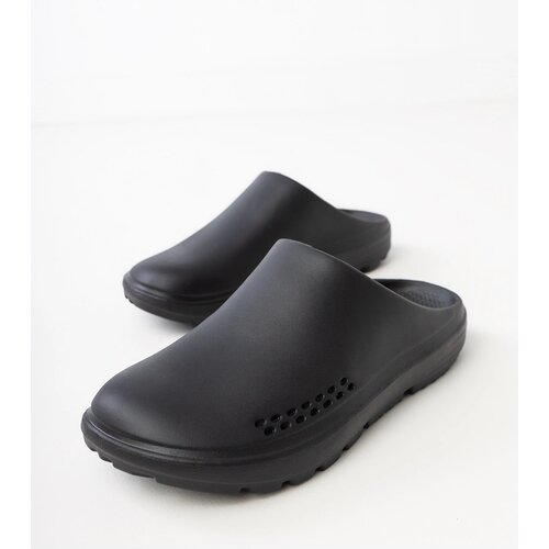 Gemre Men's closed-toe black slides Arnos Cene