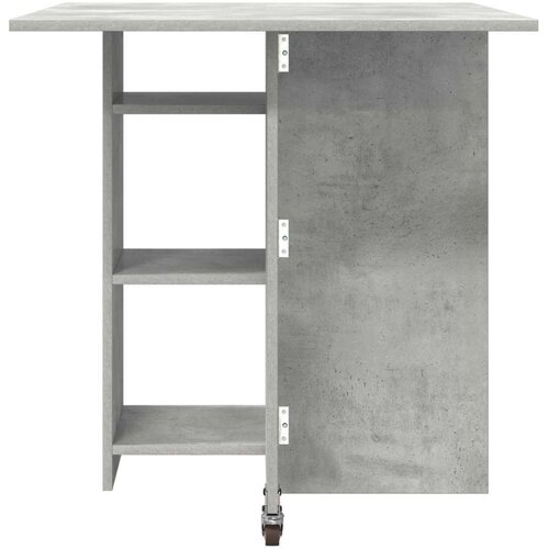  Blagovaonski stol 115 x 70 x 75 cm Konstruirano drvo - Betonska siva Slike