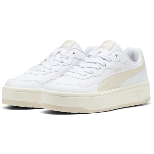Puma Ženske patike Court Lally Skye, 400368-08, Krem-bele Slike