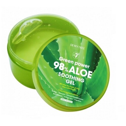 DEWYTREE green power 98% aloe soothing gel umirujući gel sa 98% aloe vera Slike