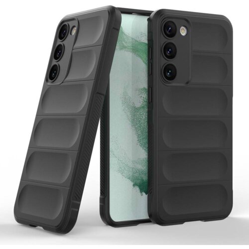 Wave silikonski ovitek za Samsung Galaxy S23 5G - črn Slike