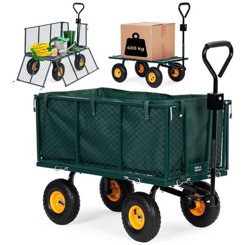 MULTIGARDEN Baštenska transportna kolica za traktor nosivosti do 400 kg Slike