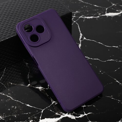 Teracell torbica Giulietta za Realme Note 50 mat tamno ljubičasta Slike