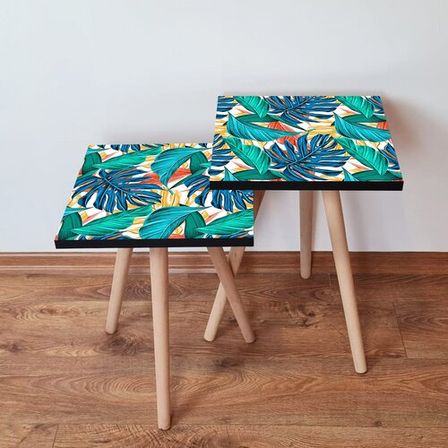 Hanah home Set 2 stočića 2Shp252 Multicolor Cene