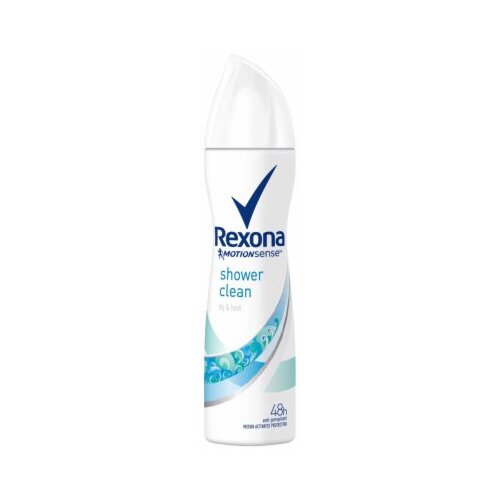 Rexona Motionsense Shower Fresh 48H antiperspirant deodorant v spreju 150 ml za ženske Slike