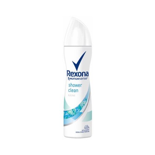 Rexona shower clean dezodorans sprej 150ml Slike