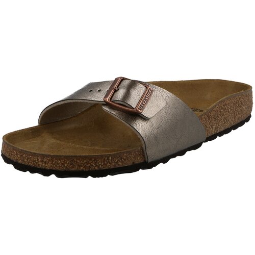 Birkenstock Natikače s potpeticom 'Madrid' bronca Cene