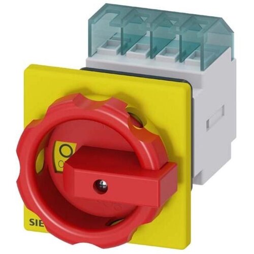 Siemens Dig.Industr. glavno/nujnostno zaustavitveno stikalo 3p. 16A 7,5kW/400V 3LD2054-0TK53, (20857700) Cene