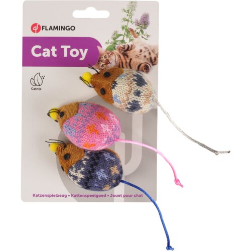 Flamingo igračka za mačke miš 3/1 Cene
