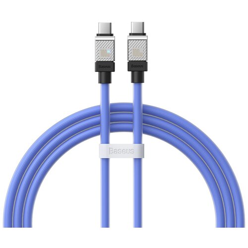 Baseus usb kabal coolplay usb-c na usb-c 1m 100W plavi Slike