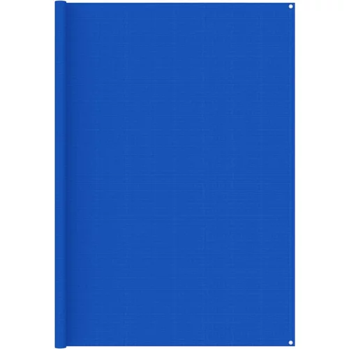 vidaXL tepih za šator 250 x 400 cm plavi
