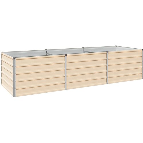  Povi&amp;scaron;eni vrtni krevet Slonovača 240 x 80 x 55 cm Slike