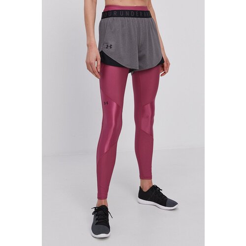 Under Armour Kratke hlače za vadbo Play Up 3.0 siva barva Slike