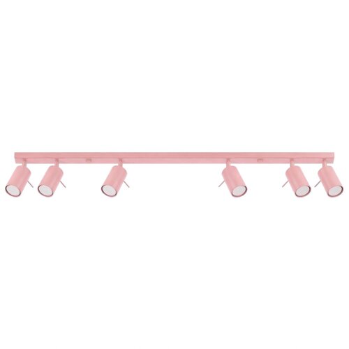 Sollux Lighting Stropna svetilka RING 6L roza, (5000284962) Cene