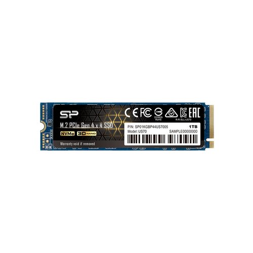Silicon Power M.2 2280 1TB US70 PCIe 4.0 SP01KGBP44US7005 ssd hard disk Slike