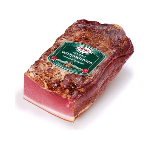 Frierss Koroška gorska šunka, posušena na zraku Cene