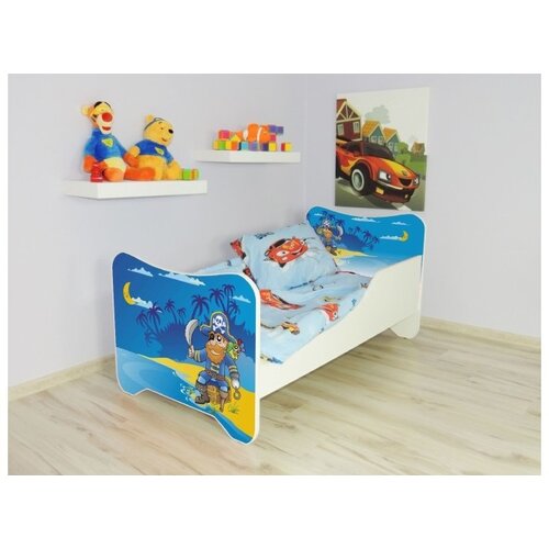 Made in Poland Dečiji krevet Happy Kitty – Old Pirate 140x70 cm Cene