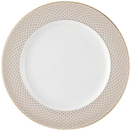 ROSENTHAL PLITVI KROŽNIK Francis Carreau Beige porcelan Cene