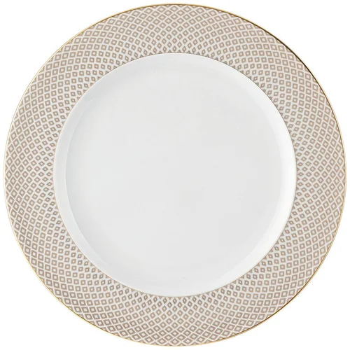 ROSENTHAL PLITVI KROŽNIK Francis Carreau Beige porcelan