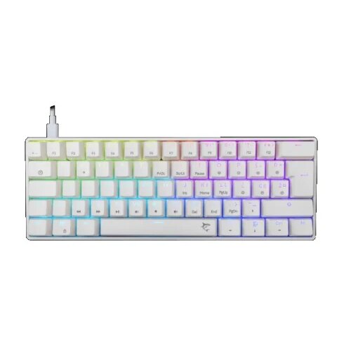 WHITESHARK TASTATURA GK-004211 SHINOBI-2 Bijela - Mehanicka US - RED SW. Cijene
