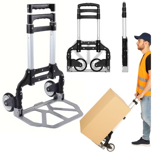 Aluminijska sklopiva transportna kolica do 70kg Slike