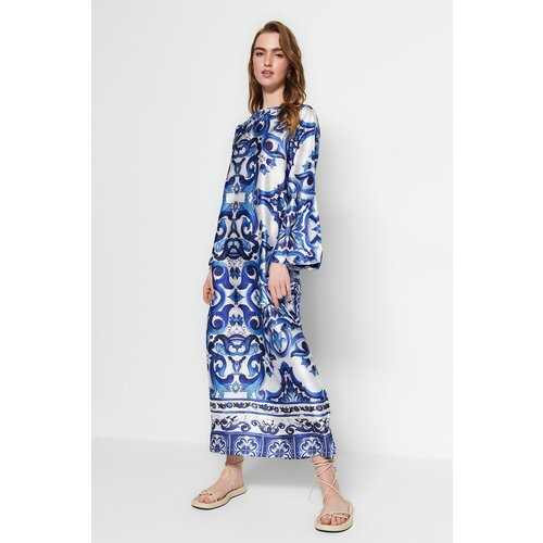 Trendyol evening dress - blue Slike