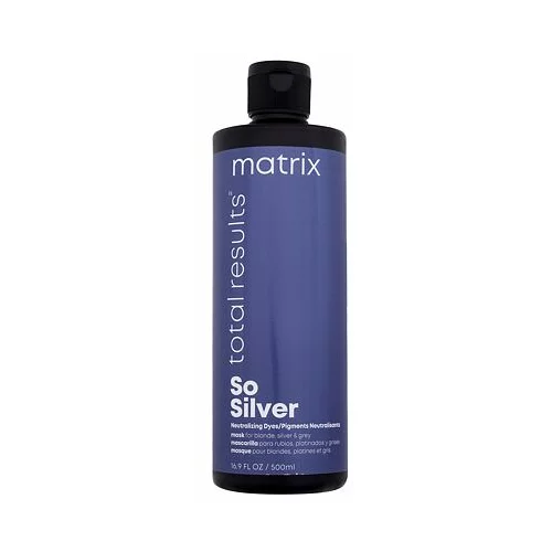Matrix Total Results So Silver Mask maska za kosu koja neutralizira žute nijanse 500 ml
