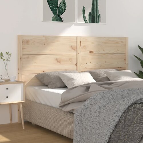 vidaXL Vzglavna 206x4x100 cm trdna borovina Cene