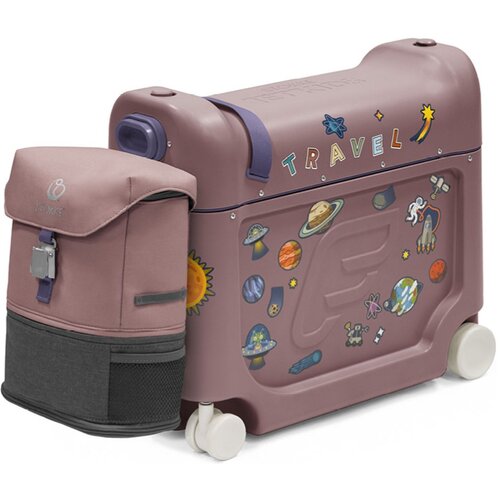 Stokke prijenosni krevetić JetKids&amp;trade;Travel bundle potovalen kovček hazy lilac Slike