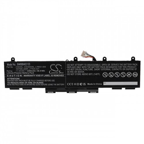  Baterija za HP Elitebook X360 830 G7 / X360 830 G8 / 855 G7, CX03XL, 4200 mAh Slike