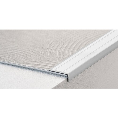 LOGOCLIC Kotni profil (1000 x 24,5 x 10 mm, srebrni, samolepilni) Slike