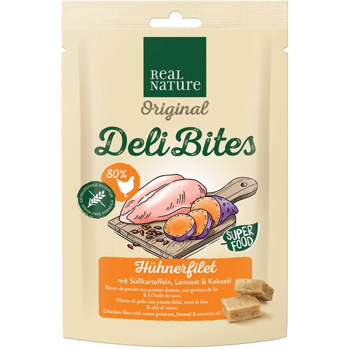 Real Nature poslastica za pse Original Deli bites piletina 150 g Cijene