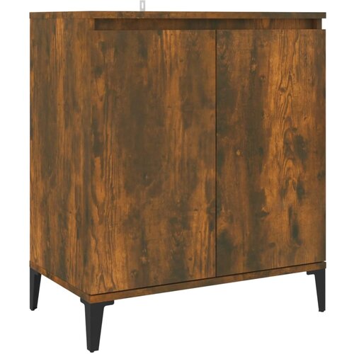 Maison Chic Komoda - Predalnik dimljeni hrast 60x35x70 cm konstruiran les, (21718248) Slike
