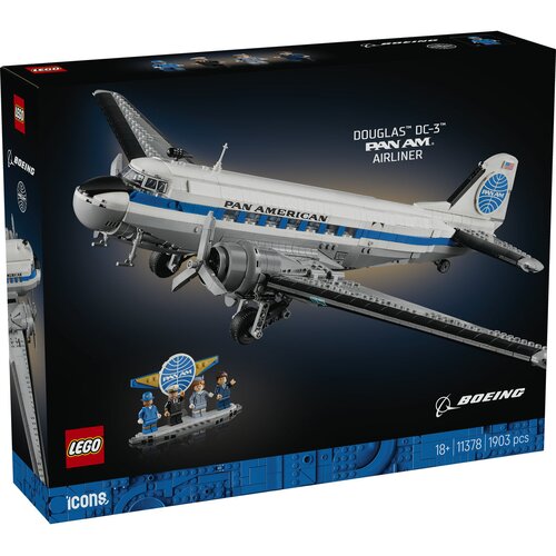 Lego LEGO&amp;reg; Icons - Letalo Douglas&amp;trade; DC-3&amp;trade; PAN AM&amp;reg; (11378) Slike