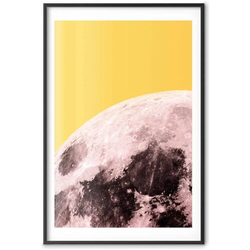  Plakat Sunny Moon 29.7x42 Crni okvir s margom Cene