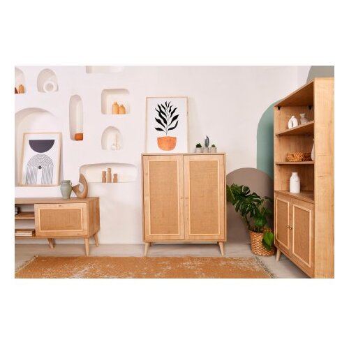 Woody Fashion Polica 40x110x90cm Hrast Cijene