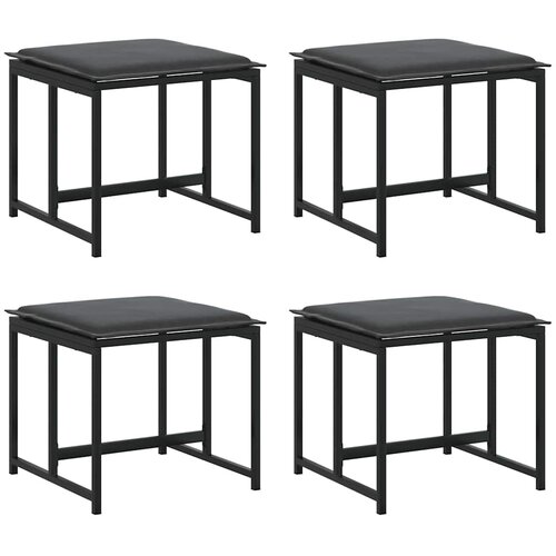  Vrtni set za objed 11 pcs Crna Čelik Slike