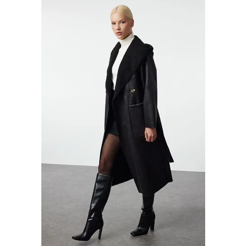 Trendyol Black Regular Coat