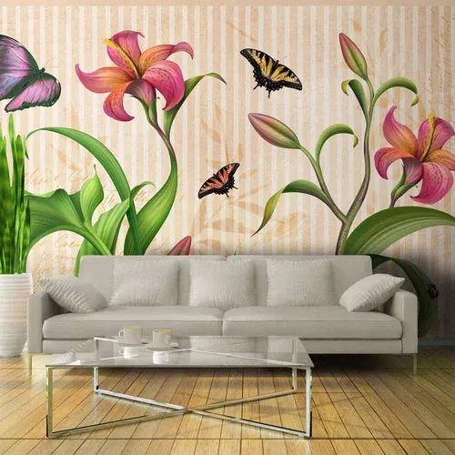  tapeta - Vintage - spring 100x70