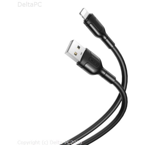 XO cable NB212 USB - Lightning 1,0 m 2,1A black Cijene