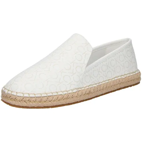 Calvin Klein Espadrile Espadrille Epi Mono HW0HW01917 White Monogram YBR