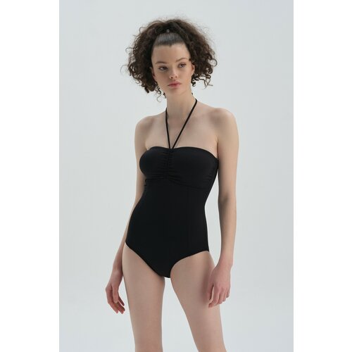 Dagi Swimsuit - Black - Plain Cene
