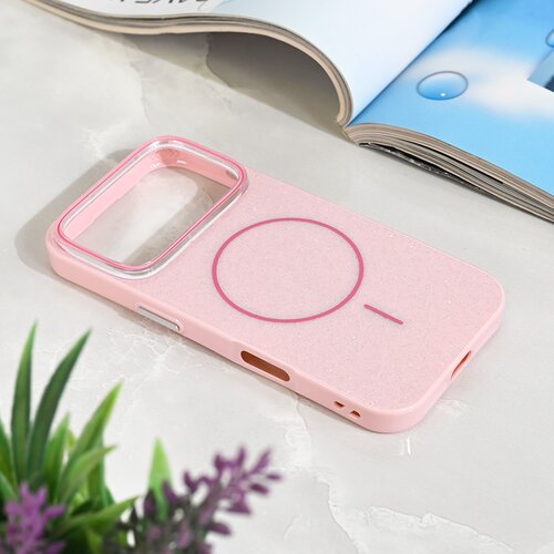  Maska za iPhone 17 Pro 6.3 Magsafe Sparkle Dust roze Cene