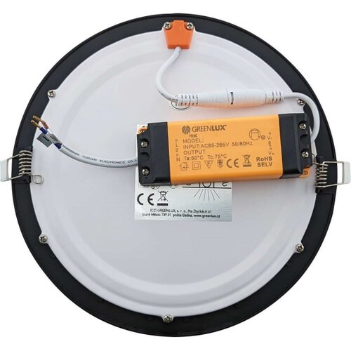  LED ugradno stropno svetlo za kupatilo VEGA, 24 W, 230 V, 3800 K, &amp;Oslash; 29,8 cm, IP44 Slike