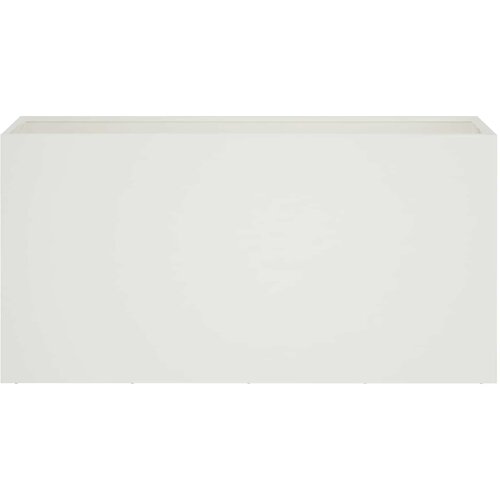  Vrtna saksija 2 kom. Bijela 100 x 30 x 50 cm Čelična vrata Slike