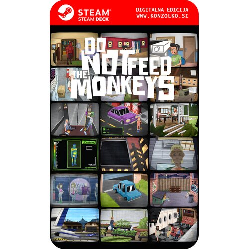 Do Not Feed the Monkeys - Steam koda brez &scaron;katlice (WINWS PC | STEAM DECK) Cene