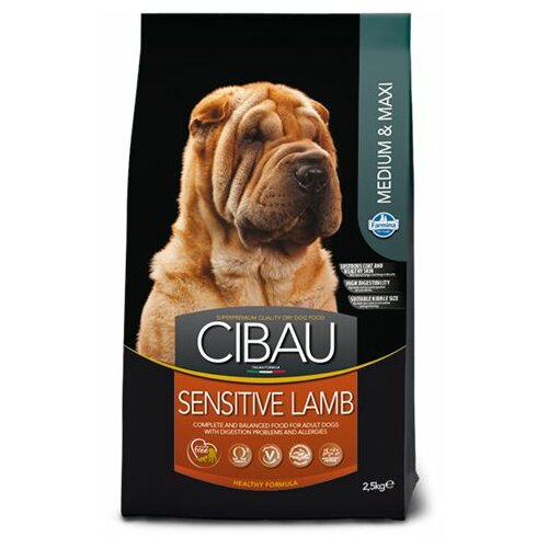 Farmina cibau hrana za pse sensitive lamb medium & maxi 2.5kg Slike
